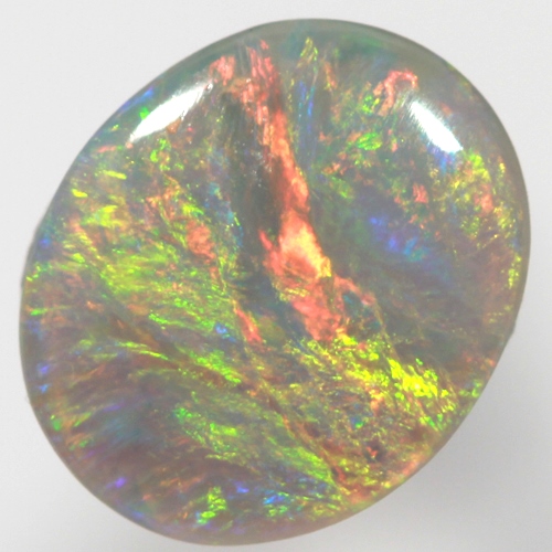 SOLID CRYSTAL OPAL Moving colour always, bright 3D colourplay